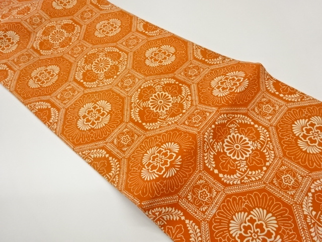 蜀江文模様織出し名古屋帯